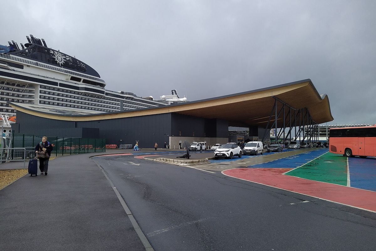 Horizon Cruise Terminal at berth 102