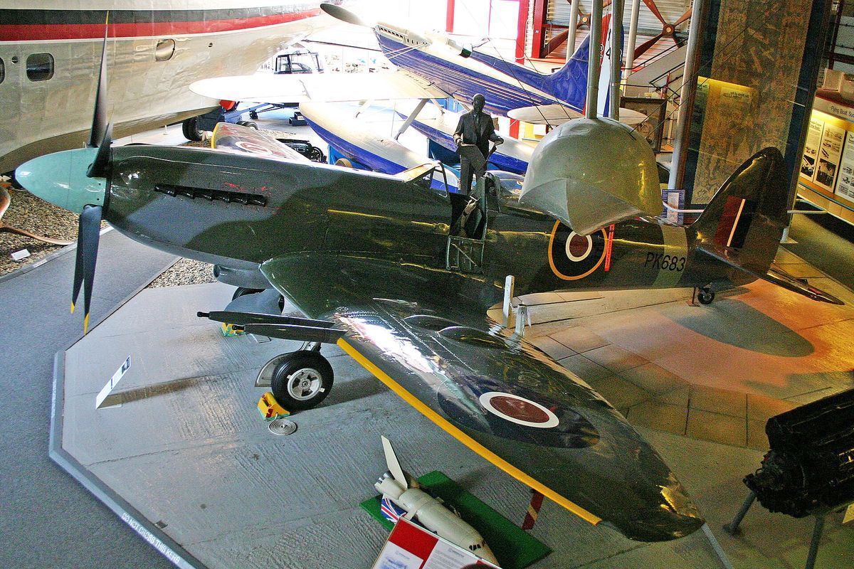 Spitfire at Solent Sky Museum